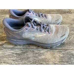 Brooks Ghost 14‎ Running Shoes Size 9.5 Womens Sneakers 12829 Purple Athletic